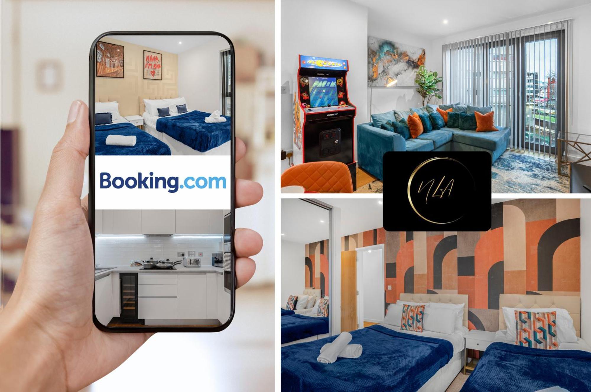 City Centre Apartment With Free Parking, 2 Bathrooms, Netflix And Wifi - Suitable For Contractors And Families - By Noor Luxury Accommodations เบอร์มิงแฮม ภายนอก รูปภาพ